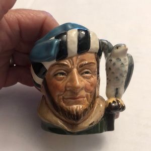Royal Doulton “The Falconer” mini mug Vintage 1959